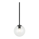 Matteo Lighting - Novo Round Pendant - C81711BKCL - Canada Light Shop