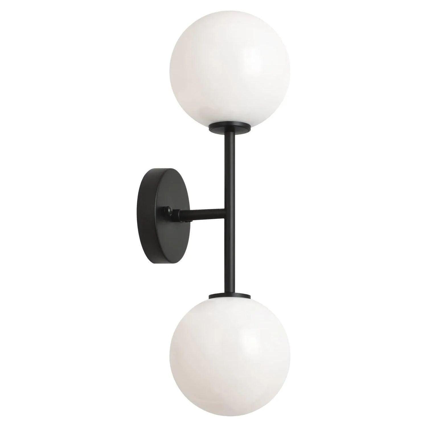Matteo Lighting - Novo Wall Sconce - W81702BKOP - Canada Light Shop