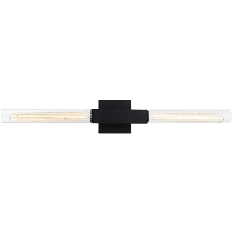 Matteo Lighting - Odelle Linear Wall Sconce - S03112BK - Canada Light Shop