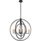 Matteo Lighting - Odyssey Chandelier - C78608BK - Canada Light Shop