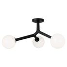 Matteo Lighting - Rami Ceiling Mount - X81503BKOP - Canada Light Shop