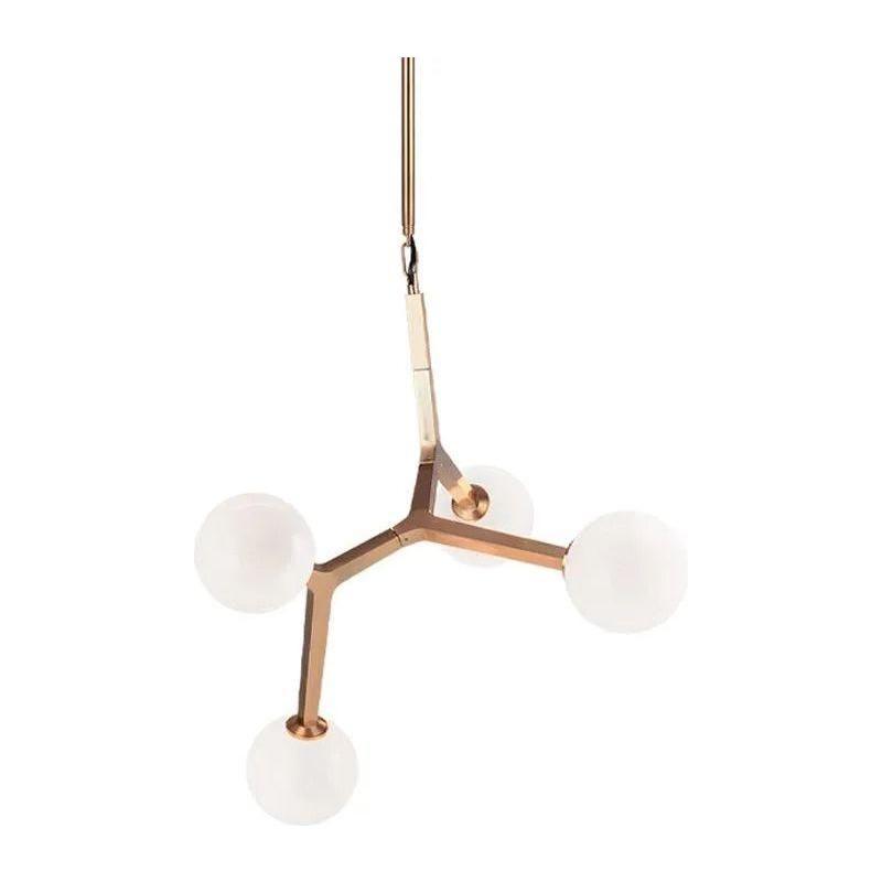 Matteo Lighting - Rami Large Chandelier - C81514AGOP - Canada Light Shop