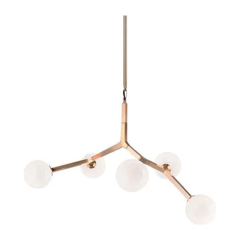 Matteo Lighting - Rami Large Chandelier - C81515AGOP - Canada Light Shop