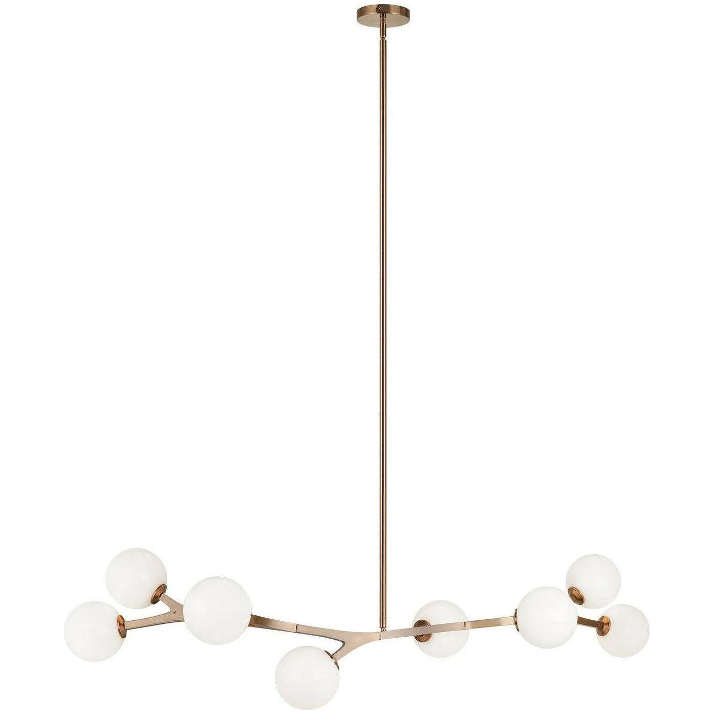 Matteo Lighting - Rami Linear Pendant - C81508AGOP - Canada Light Shop