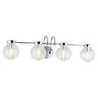 Matteo Lighting - Ridge Wall Sconce - W84004CHCL - Canada Light Shop