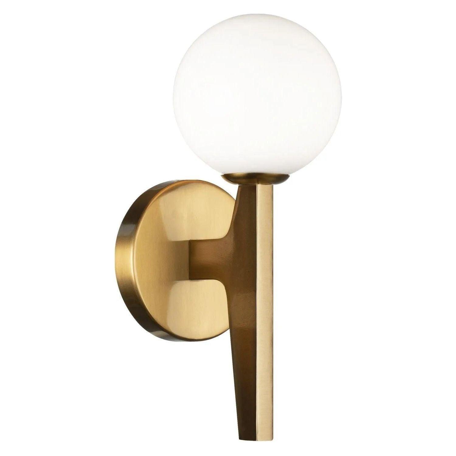 Matteo Lighting - Scriben LED Wall Sconce - W34901AGOP - Canada Light Shop