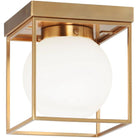 Matteo Lighting - Squircle Flush Mount - X03801AG - Canada Light Shop