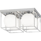 Matteo Lighting - Squircle Flush Mount - X03804CH - Canada Light Shop