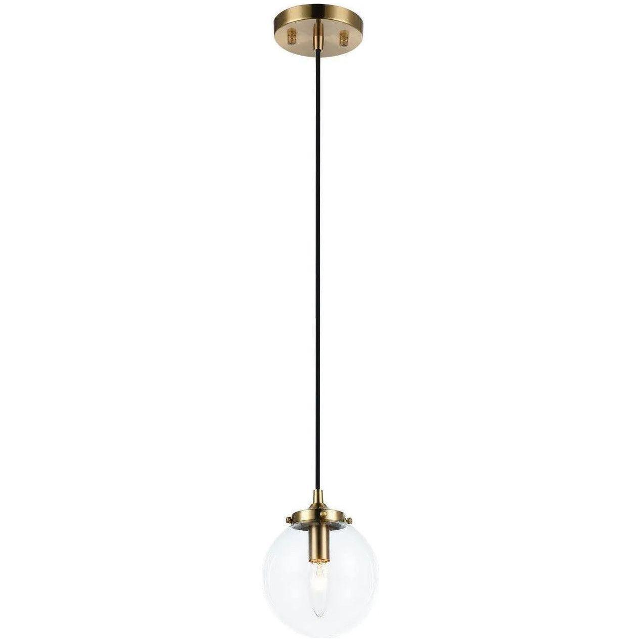 Matteo Lighting - The Bougie Pendant - C63001AGCL - Canada Light Shop