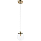 Matteo Lighting - The Bougie Pendant - C63001AGCL - Canada Light Shop