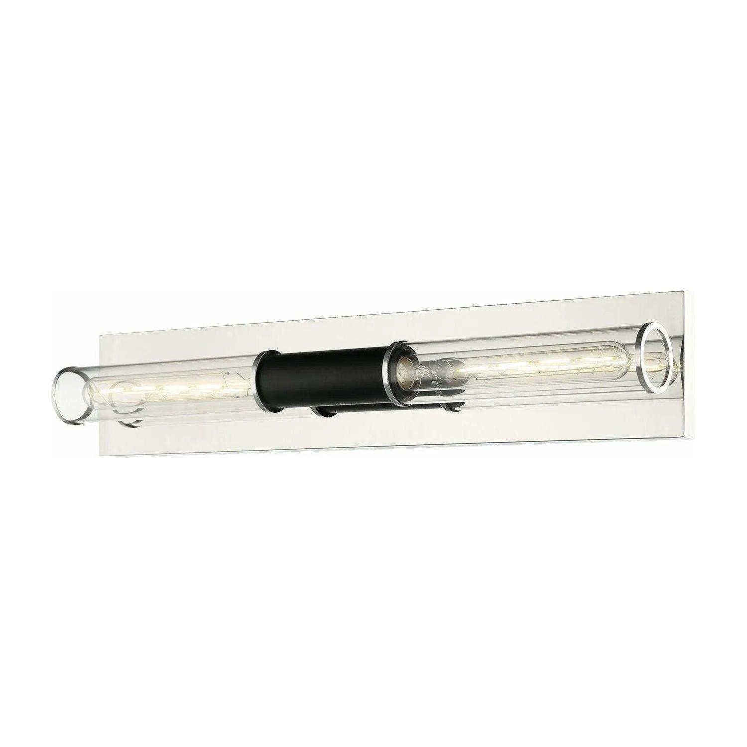 Matteo Lighting - Tubo Two Light Wall Sconce - W61202MBCH - Canada Light Shop