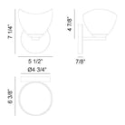 Matteo Lighting - Uptowne Vanity - S04201CHOP - Canada Light Shop