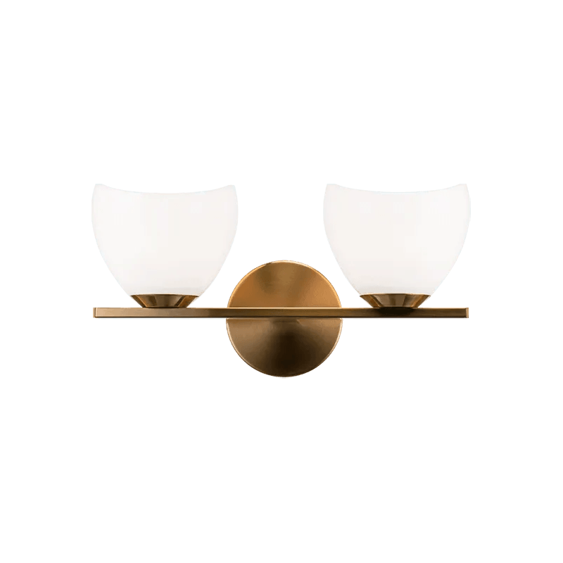 Matteo Lighting - Uptowne Wall Sconce - S04202AGOP - Canada Light Shop