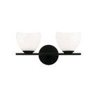 Matteo Lighting - Uptowne Wall Sconce - S04202BKOP - Canada Light Shop