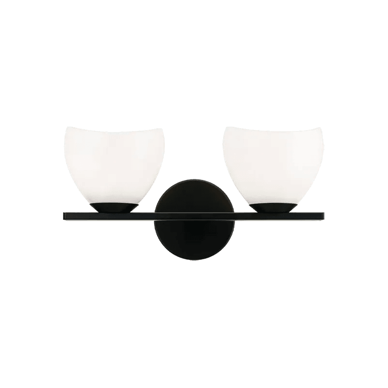 Matteo Lighting - Uptowne Wall Sconce - S04202BKOP - Canada Light Shop
