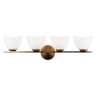 Matteo Lighting - Uptowne Wall Sconce - S04204AGOP - Canada Light Shop