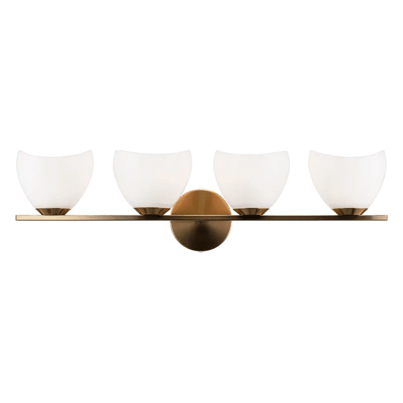 Matteo Lighting - Uptowne Wall Sconce - S04204AGOP - Canada Light Shop