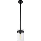 Matteo Lighting - Zale Pendant - C78401BK - Canada Light Shop
