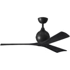 Matthews Fan Company - Irene 3 Ceiling Fan - IR3-BK-BK-52 - Canada Light Shop