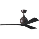 Matthews Fan Company - Irene 3 Ceiling Fan - IR3-TB-BK-52 - Canada Light Shop