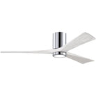 Matthews Fan Company - Irene 3 Hugger Ceiling Fan with Light Kit - IR3HLK-CR-MWH-60 - Canada Light Shop