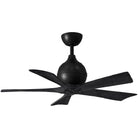 Matthews Fan Company - Irene 5 Ceiling Fan - IR5-BK-BK-42 - Canada Light Shop