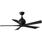 Matthews Fan Company - Irene 5 Ceiling Fan - IR5-BK-BK-52 - Canada Light Shop