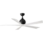 Matthews Fan Company - Irene 5 Ceiling Fan - IR5-BK-MWH-60 - Canada Light Shop