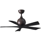 Matthews Fan Company - Irene 5 Ceiling Fan - IR5-TB-BK-42 - Canada Light Shop