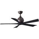 Matthews Fan Company - Irene 5 Ceiling Fan - IR5-TB-BK-52 - Canada Light Shop