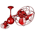 Matthews Fan Company - Italo Ventania Ceiling Fan - IV-RED-MTL - Canada Light Shop