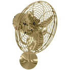 Matthews Fan Company - Michelle Parede Wall Fan - MP-PB-MTL - Canada Light Shop