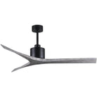 Matthews Fan Company - Mollywood Ceiling Fan - MW-BK-BW-60 - Canada Light Shop
