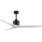 Matthews Fan Company - Mollywood Ceiling Fan - MW-BK-MWH-60 - Canada Light Shop