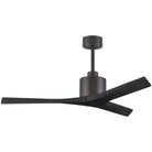 Matthews Fan Company - Mollywood Ceiling Fan - MW-TB-BK-52 - Canada Light Shop