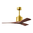Matthews Fan Company - Nan Ceiling Fan - NK-BK-BK-52 - Canada Light Shop