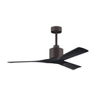 Matthews Fan Company - Nan Ceiling Fan - NK-BK-BK-52 - Canada Light Shop