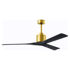 Matthews Fan Company - Nan Ceiling Fan - NK-BK-BK-52 - Canada Light Shop