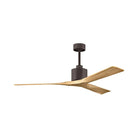 Matthews Fan Company - Nan Ceiling Fan - NK-BK-BK-52 - Canada Light Shop