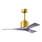 Matthews Fan Company - Nan Ceiling Fan - NK-BRBR-BW-42 - Canada Light Shop