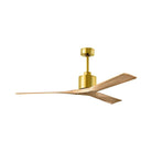 Matthews Fan Company - Nan Ceiling Fan - NK-BRBR-LM-60 - Canada Light Shop