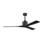 Matthews Fan Company - Nan Ceiling Fan - NK-TB-BK-60 - Canada Light Shop