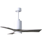 Matthews Fan Company - Patricia 3 Ceiling Fan - PA3-WH-BW-42 - Canada Light Shop