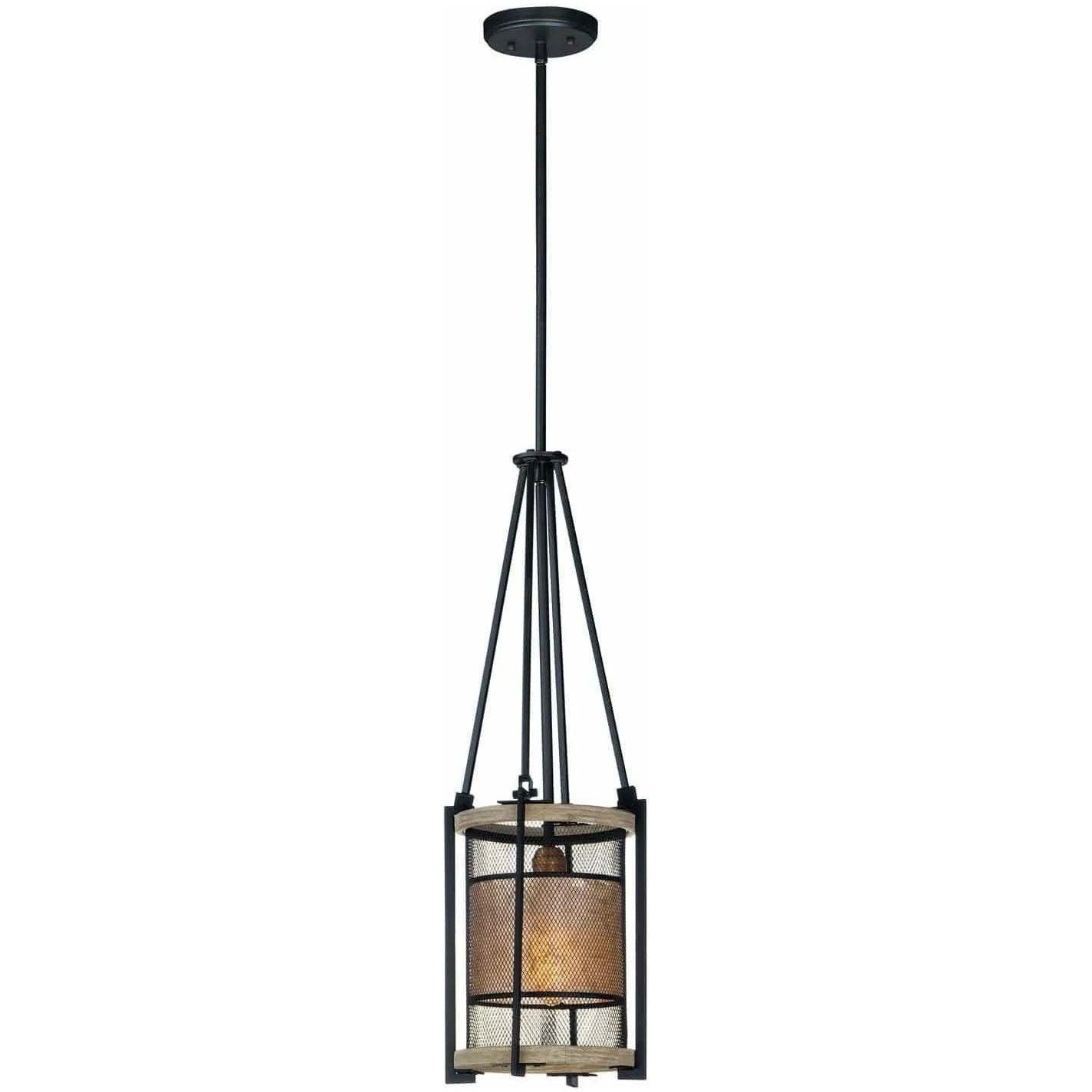 Maxim Lighting - Boundry Pendant - 27563BKBWAB - Canada Light Shop