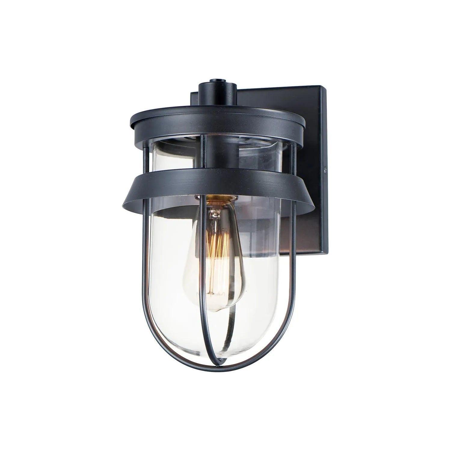 Maxim Lighting - Breakwater Outdoor Wall Lantern - 10265CLBK - Canada Light Shop