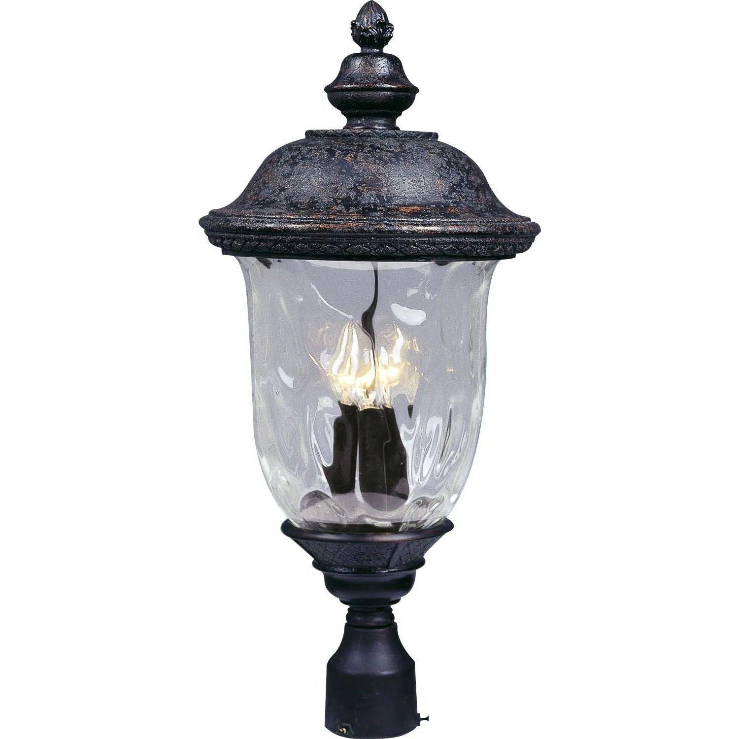 Maxim Lighting - Carriage House DC Outdoor Pole/Post Lantern - 3420WGOB - Canada Light Shop