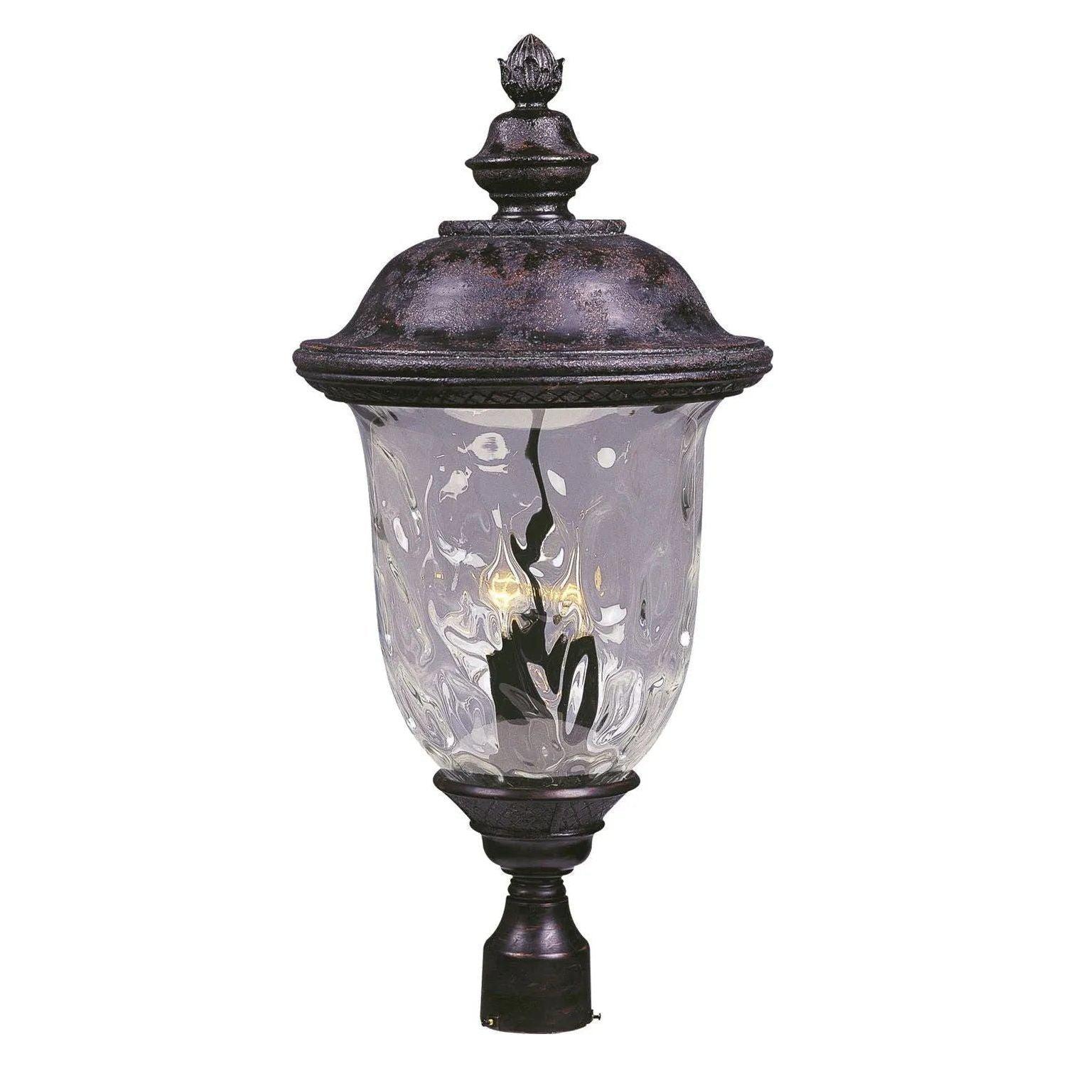Maxim Lighting - Carriage House DC Outdoor Pole/Post Lantern - 3421WGOB - Canada Light Shop