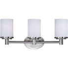 Maxim Lighting - Cylinder Bath Vanity - 9053SWSN - Canada Light Shop