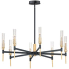 Maxim Lighting - Flambeau LED Chandelier - 16128CLBKAB - Canada Light Shop