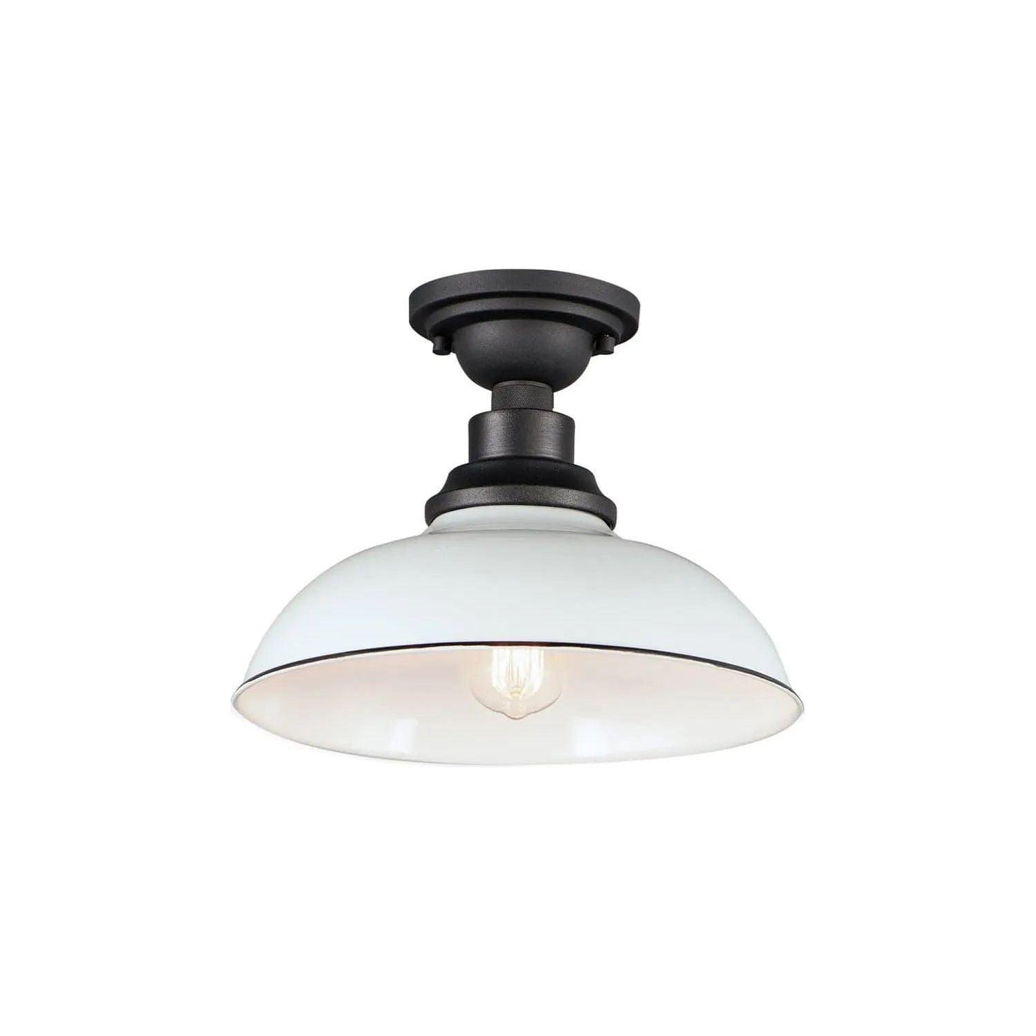 Maxim Lighting - Granville Outdoor Ceiling Mount - 35110WTBK - Canada Light Shop